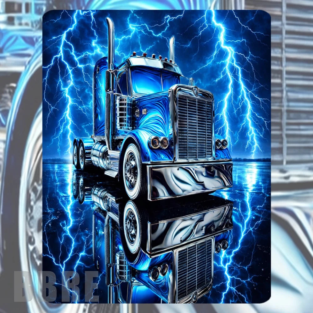 Electric Truck 3 Mockup Image