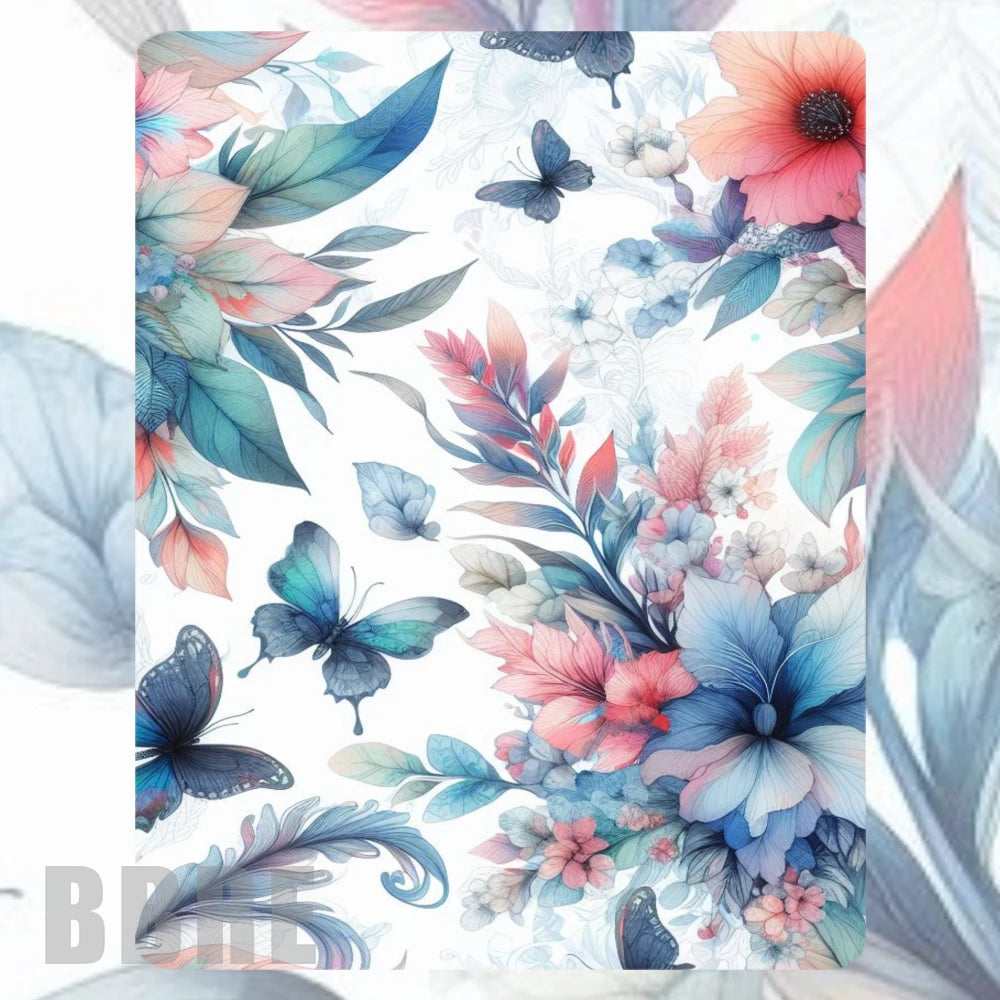 Floral Butterfly 9 Mockup Image