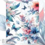 Floral Butterfly 9 Mockup Image