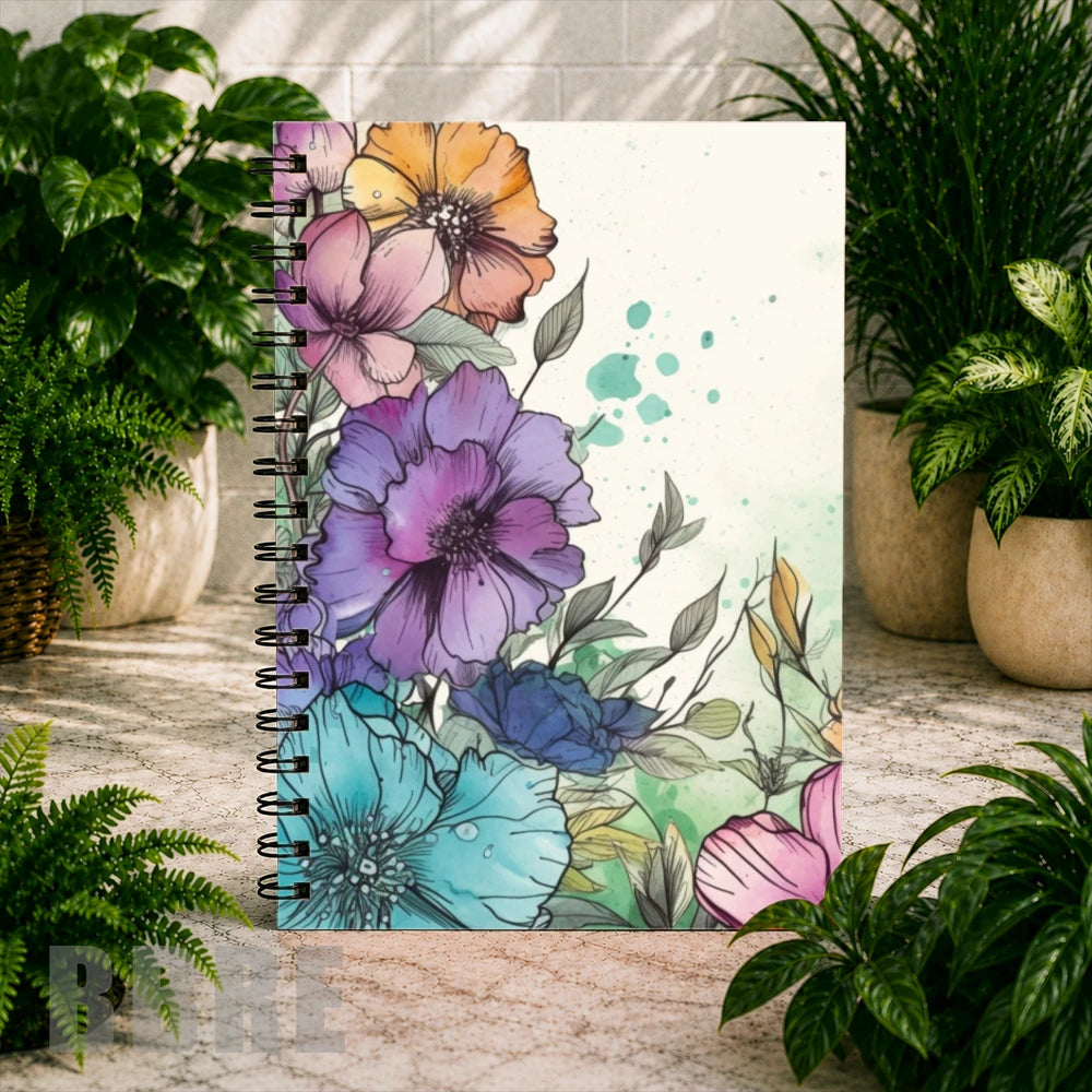 Floral A5 Notebook 2 Main Image
