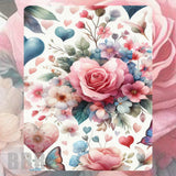 Floral Heart 2 Mockup Image