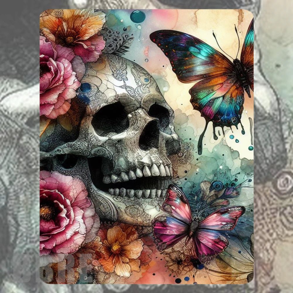 Floral Skull 7 Mockup Image