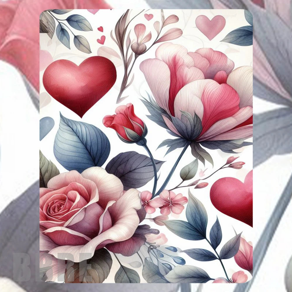 Floral Heart 3 Mockup Image