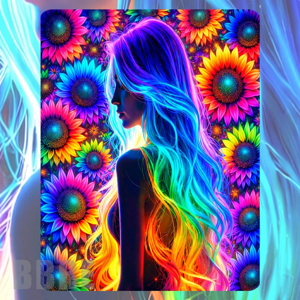 Colorful Silhouette Mockup Image