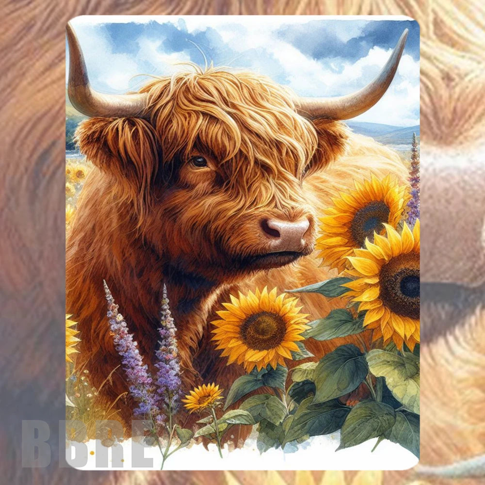 Highland Cow 12 Mockup Image