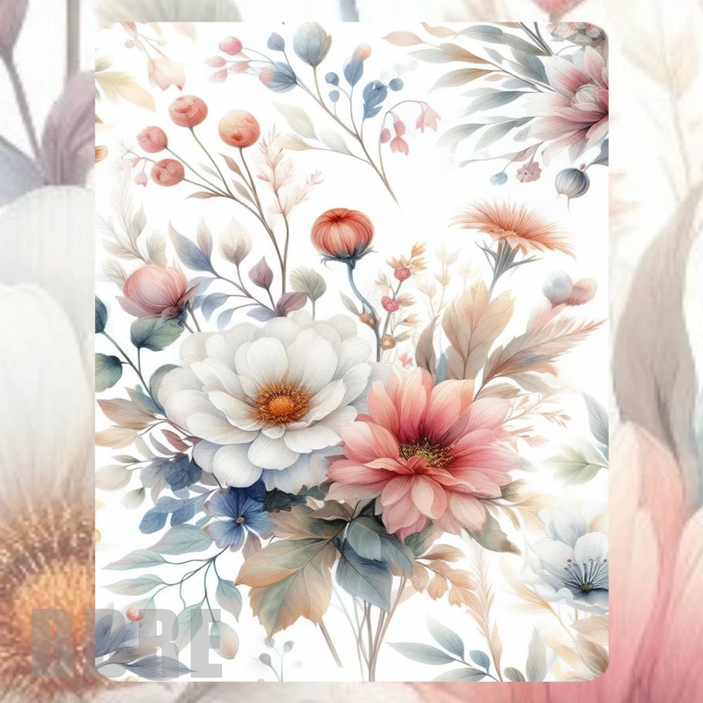 Floral Elegance 9 Mockup Image