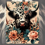 Floral Cow 4 Mockup Image