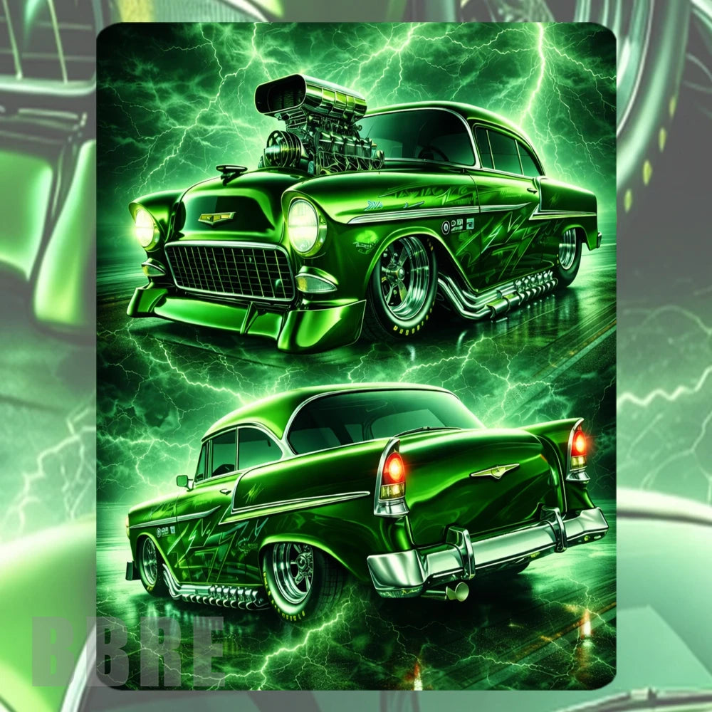 Green Muscle Mockup Image