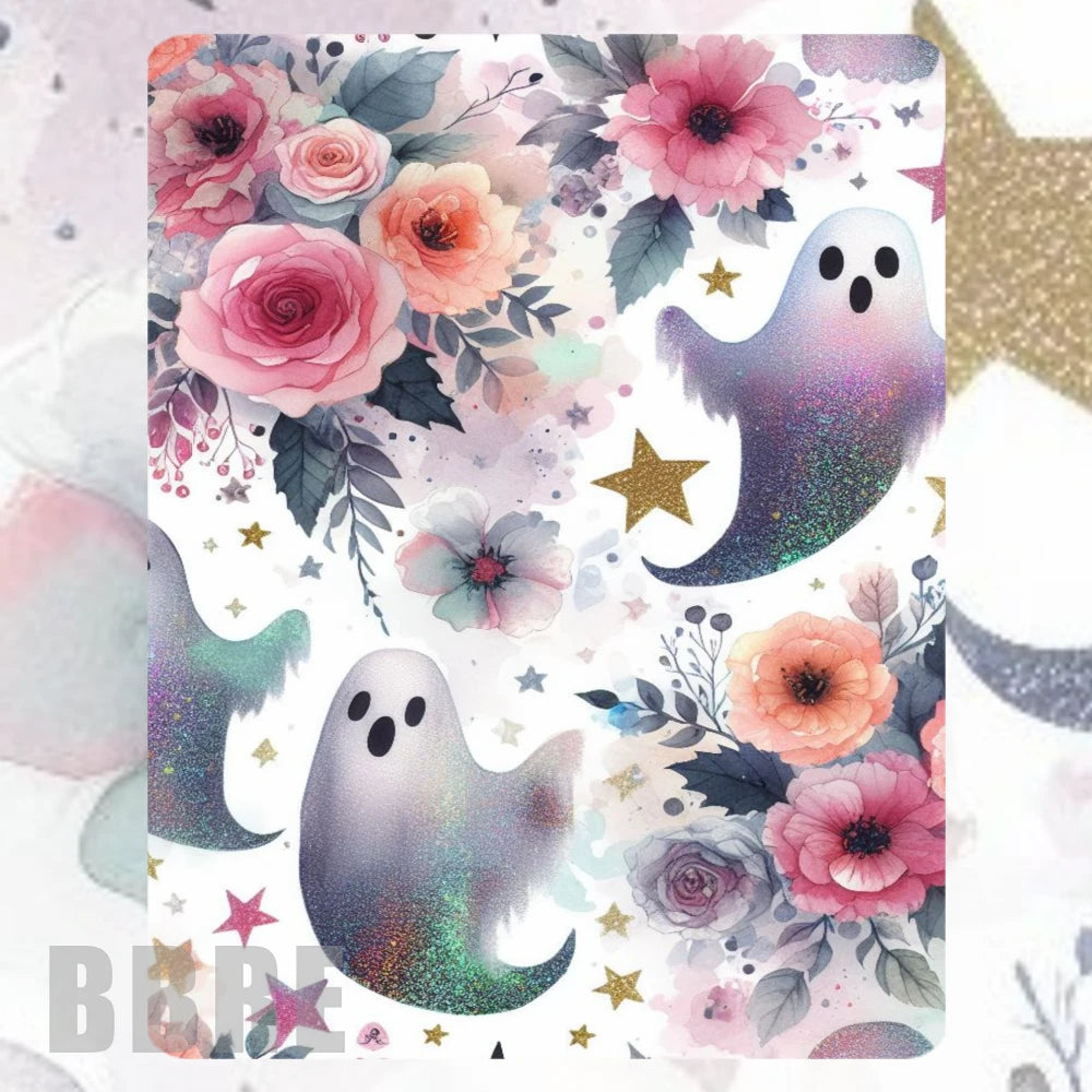 Floral Ghosts Mockup Image
