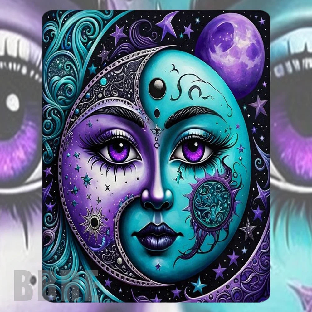 Celestial Face Mockup Image