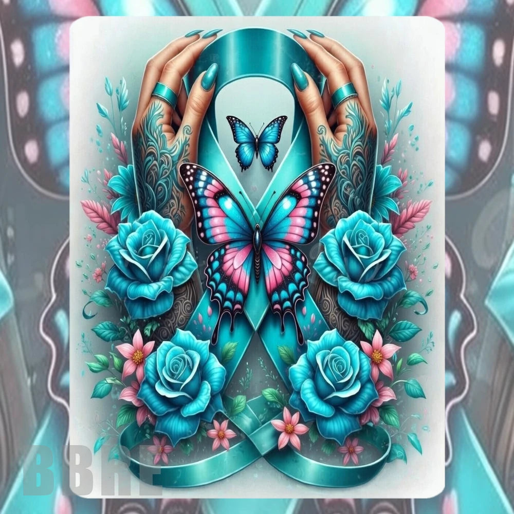 Butterfly Roses 2 Mockup Image