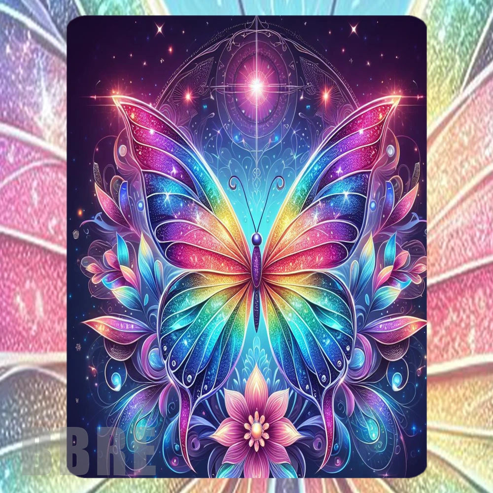 Vibrant Butterfly 3 Mockup Image