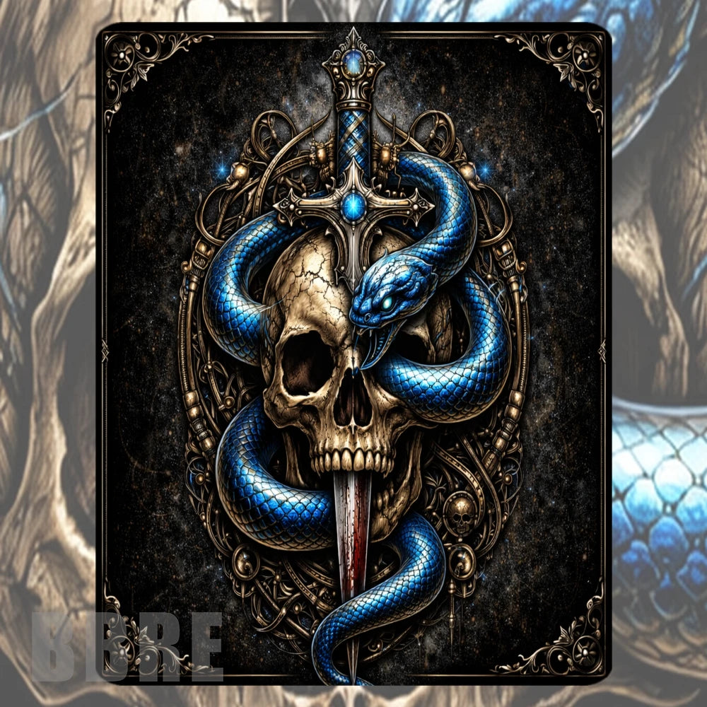 Skull Snake Mockup Image