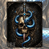 Skull Snake Mockup Image