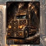 Steampunk Truck Mockup Image