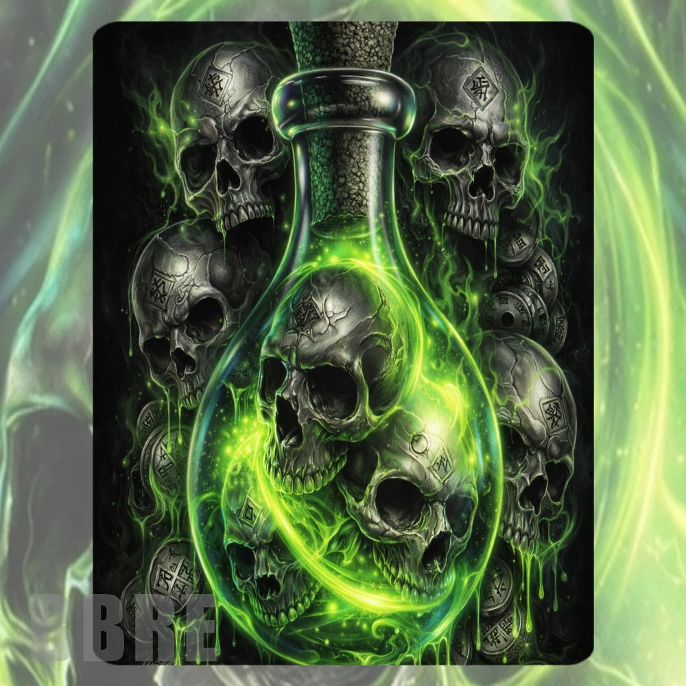 Skull Potion Mockup Image