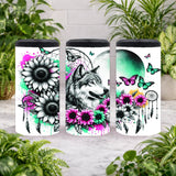 Wolf Floral Product Image,