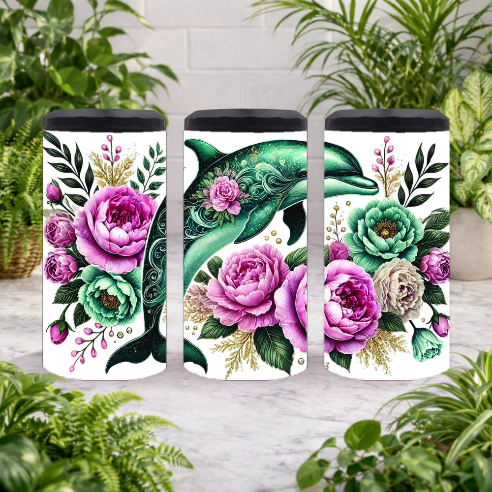 Floral Dolphin Product Image,
