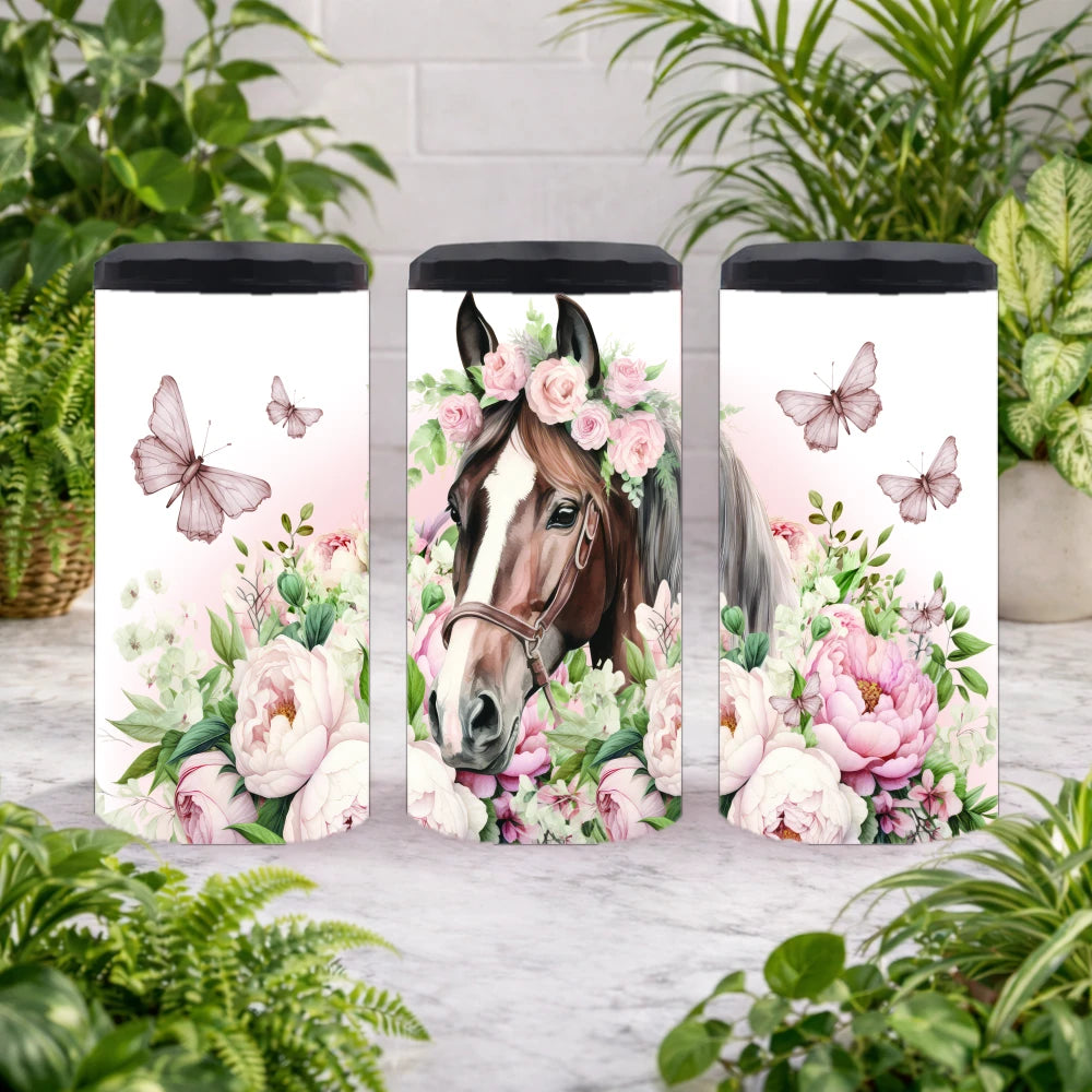 Floral Horse Product Image,