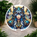 Wolf Spirit Coaster Sublimation Wrap