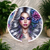 Floral Goddess 13 Coaster Sublimation Wrap