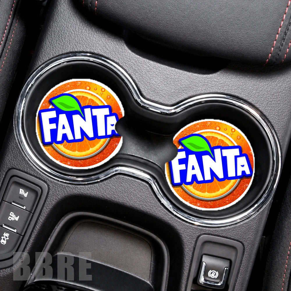 Fanta Coaster Product Mockup
