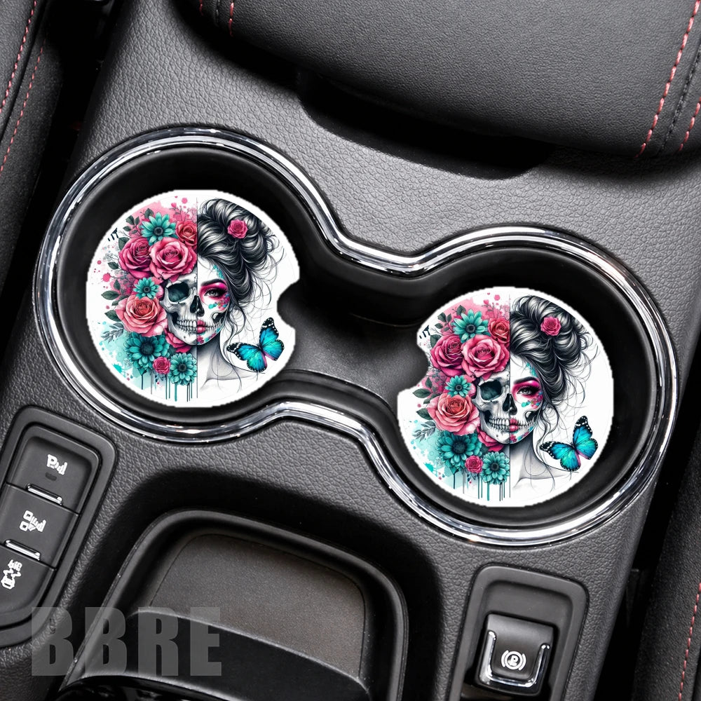 Floral Skull 13 Product Mockup