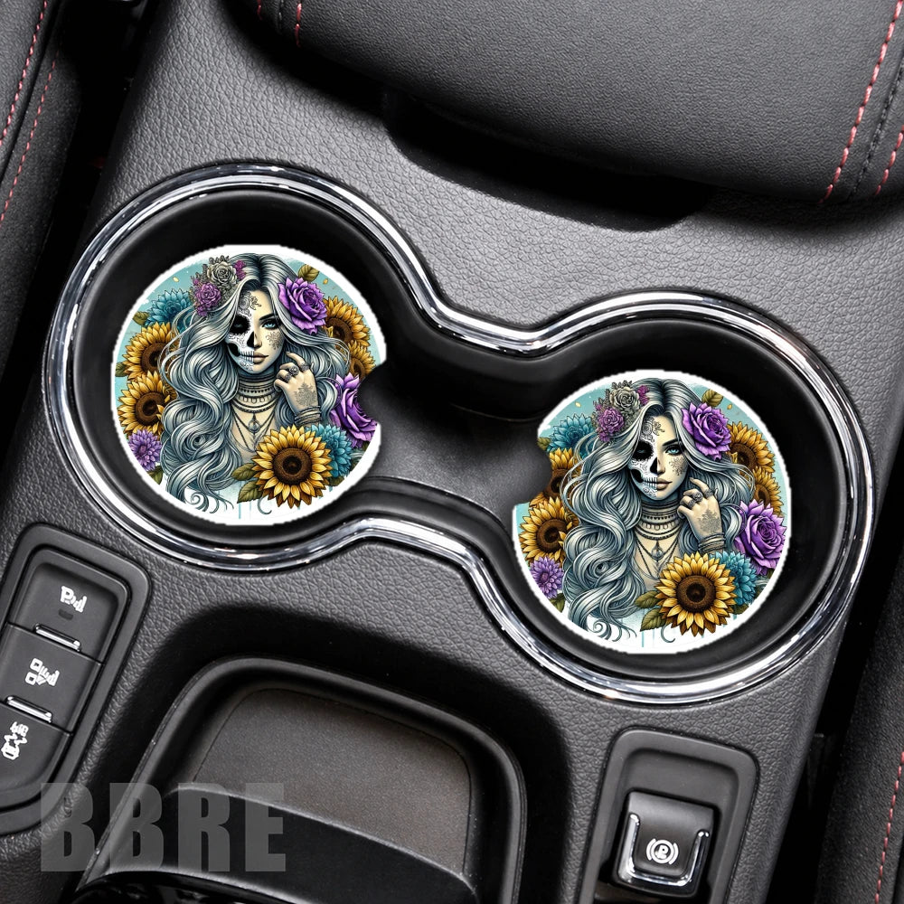 Floral Skull 14 Product Mockup