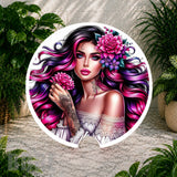 Floral Beauty 3 Coaster Sublimation Wrap