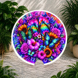 Floral Flip-flops Coaster Sublimation Wrap