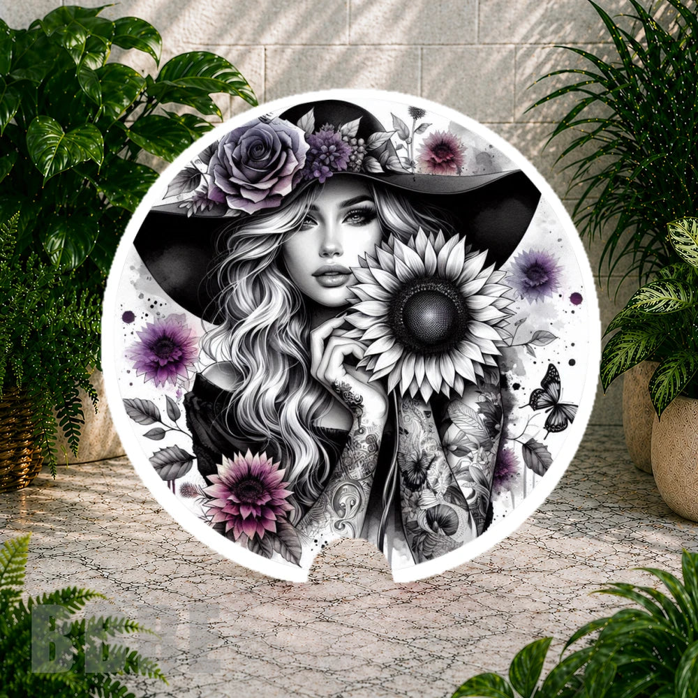 Floral Beauty 4 Coaster Sublimation Wrap