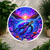 Tropical Turtle Coaster Sublimation Wrap