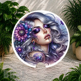 Floral Goddess 5 Coaster Sublimation Wrap