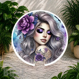 Floral Goddess 6 Coaster Sublimation Wrap
