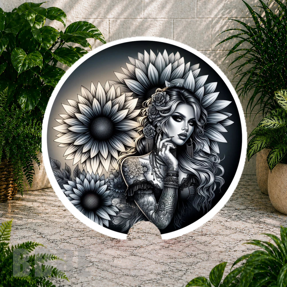 Sunflower Beauty 3 Coaster Sublimation Wrap