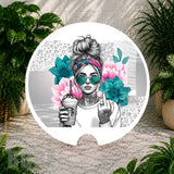 Floral Chic 3 Coaster Sublimation Wrap