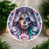 Sugar Skull 6 Coaster Sublimation Wrap