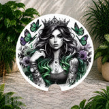 Crowned Beauty Coaster Sublimation Wrap