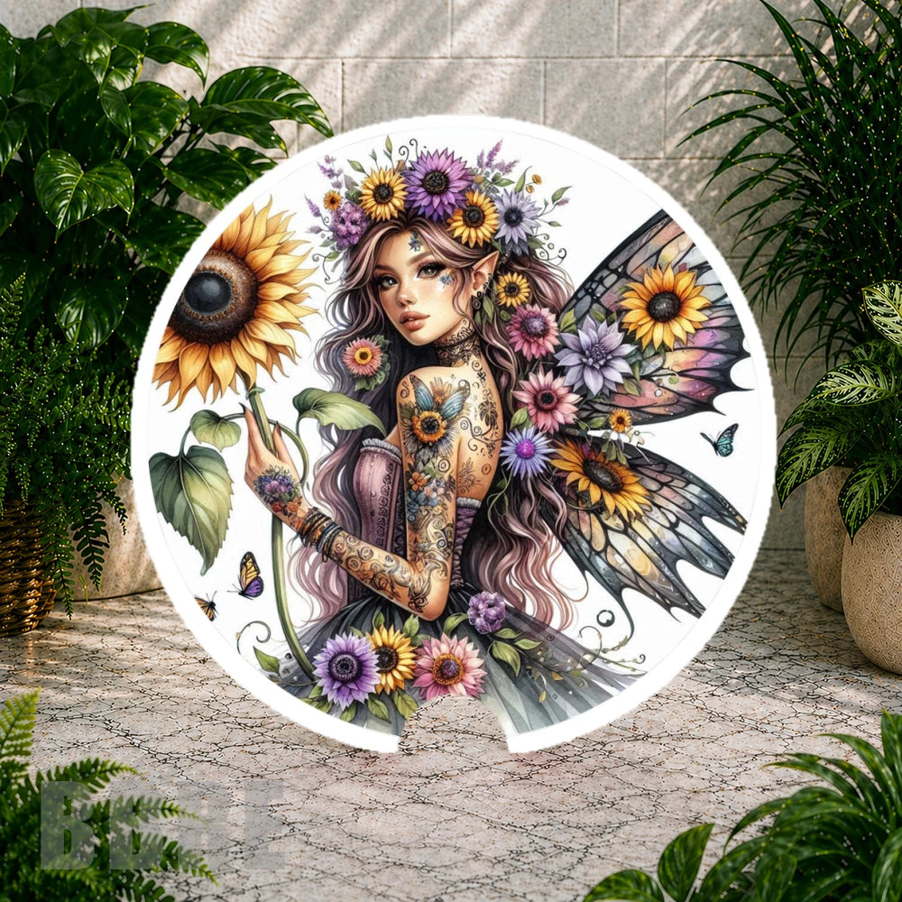 Floral Fairy Coaster Sublimation Wrap