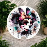 Minnie Mouse Coaster Sublimation Wrap