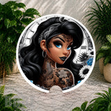 Tattooed Beauty Coaster Sublimation Wrap