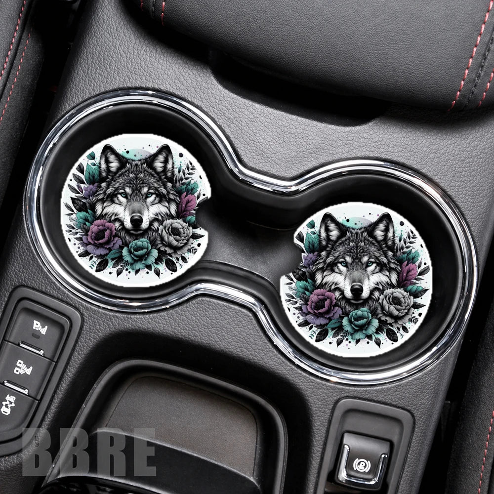 Wolf Floral 2 Product Mockup