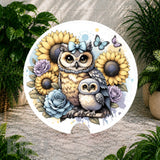Owl Family Coaster Sublimation Wrap