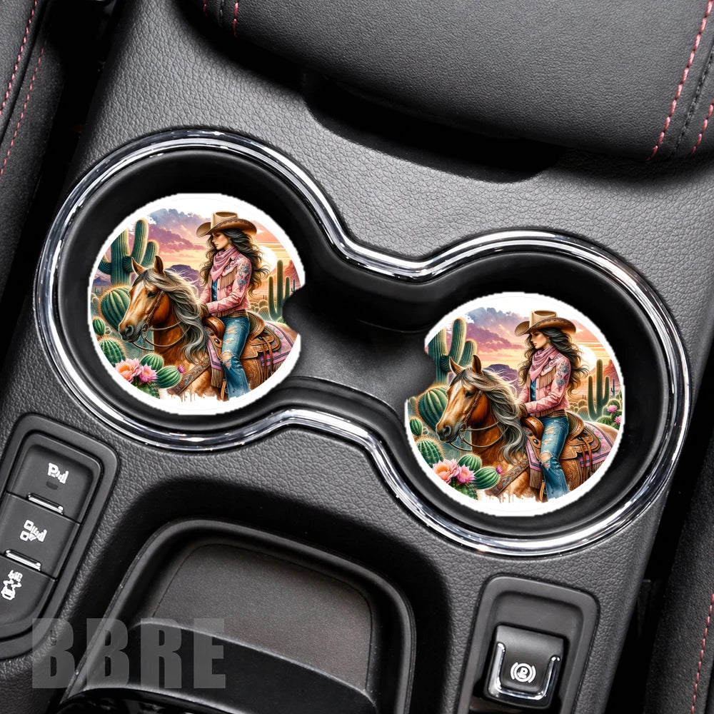 Cowgirl Sunset Product Mockup