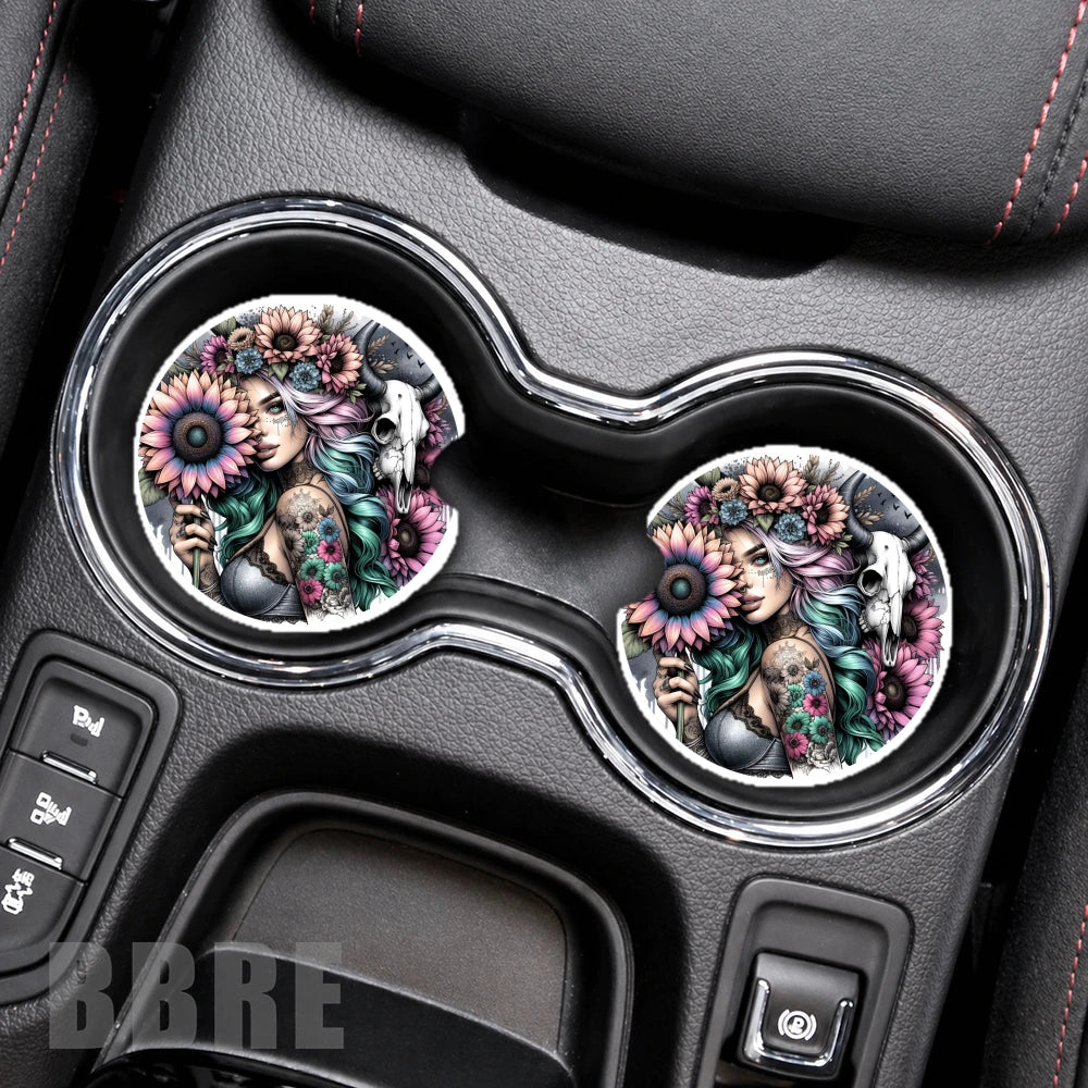 Floral Skull 6 Product Mockup