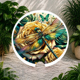 Dragonfly Rose Coaster Sublimation Wrap