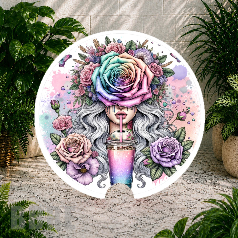 Floral Fantasy 2 Coaster Sublimation Wrap
