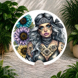 Tattooed Beauty 2 Coaster Sublimation Wrap