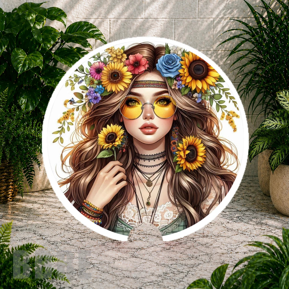 Floral Beauty 12 Coaster Sublimation Wrap