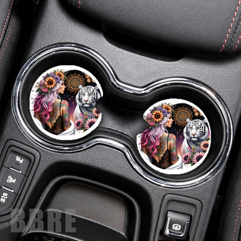 Floral Tiger 2 Product Mockup